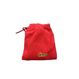 Drew House Secret Sweatpants Logo Red XL